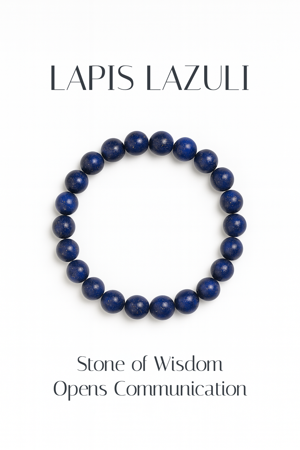 Lapis Lazuli 8mm Bracelet