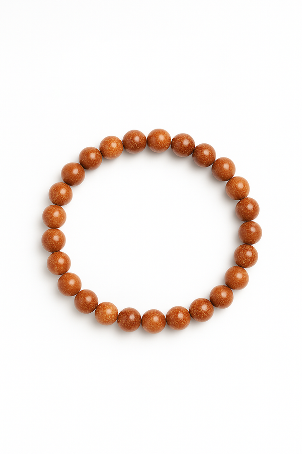 Golden Sandstone 8mm Bracelet
