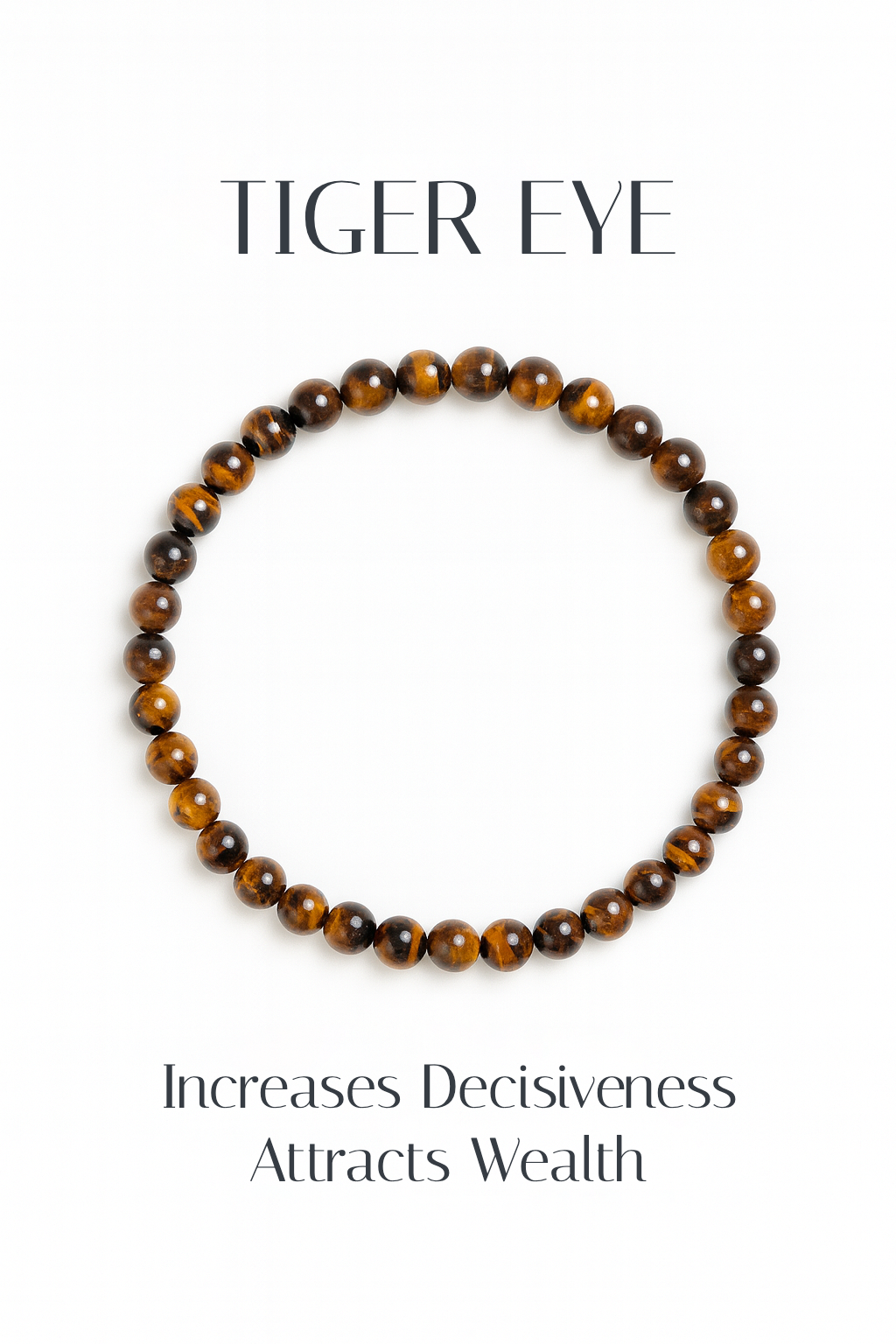 Tiger Eye 4mm Bracelet